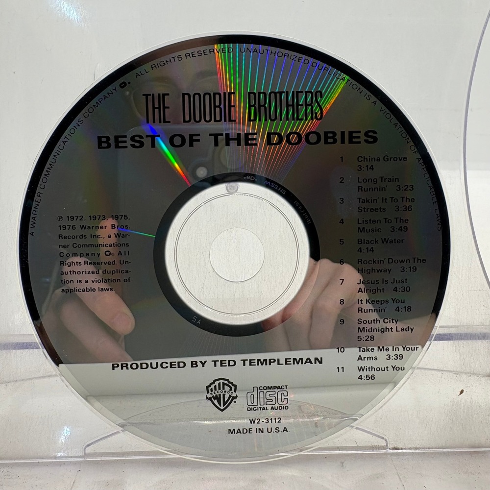 The Doobie Brothers Best Of The Doobies CD Greatest Hits W2-3112 Made In USA